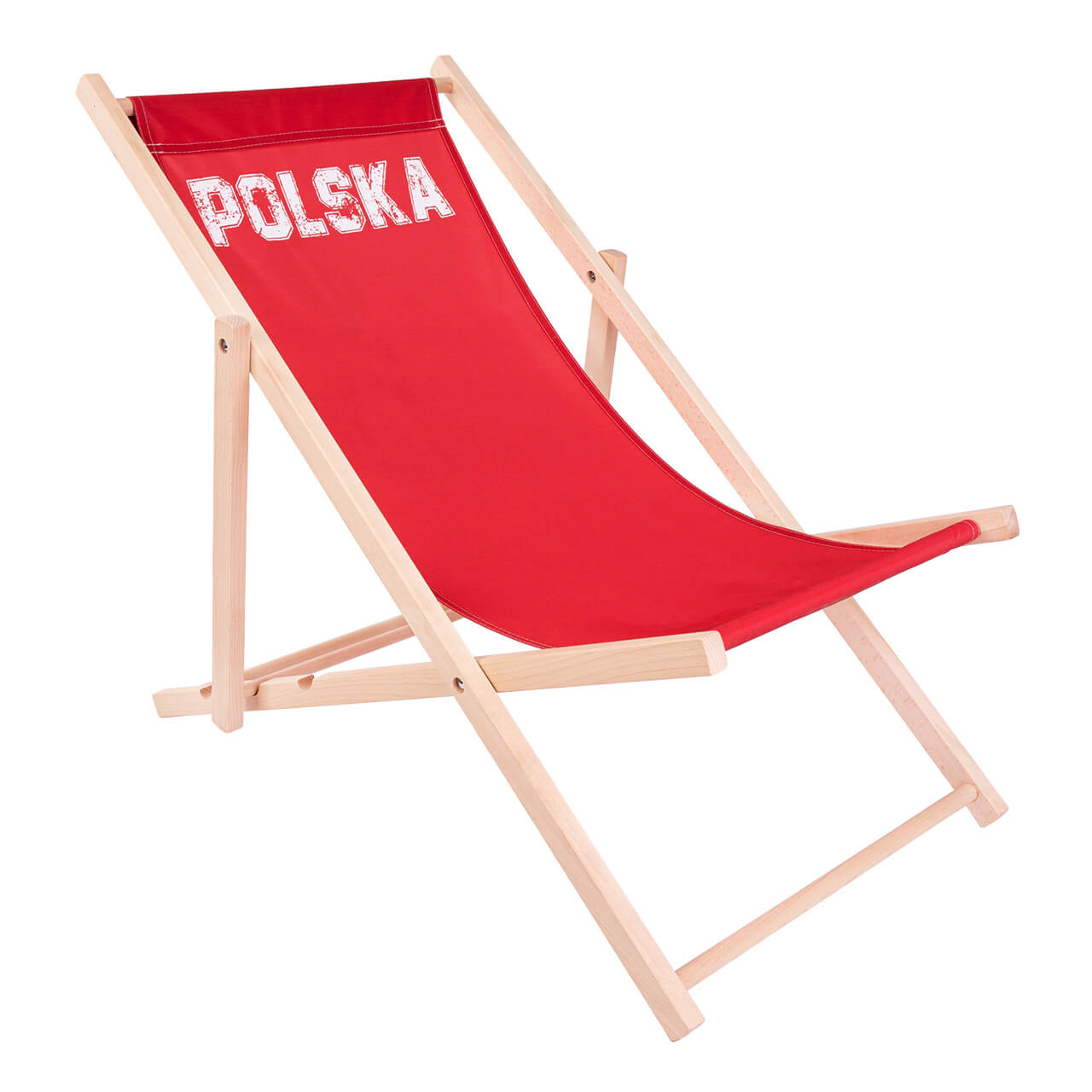 Lezak-drewniany-plazowy-POLSKA-wlasny-nadruk-napis-2